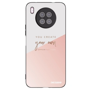 Picasee husă neagră din silicon pentru Huawei Nova 8i - You create your own opportunities