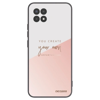 Picasee husă neagră din silicon pentru Realme 8i - You create your own opportunities