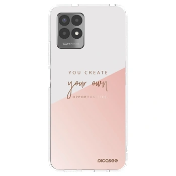 Picasee husă transparentă din silicon pentru Realme 8i - You create your own opportunities