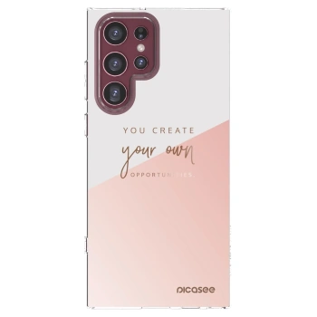 Picasee husă transparentă din silicon pentru Samsung Galaxy S22 Ultra 5G - You create your own opportunities
