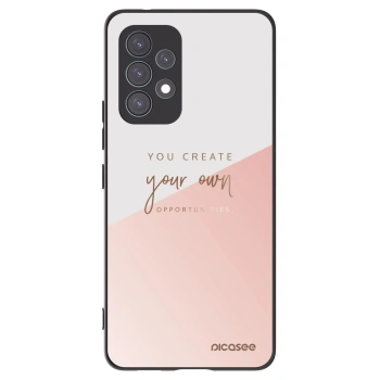 Picasee husă neagră din silicon pentru Samsung Galaxy A53 5G A536 - You create your own opportunities
