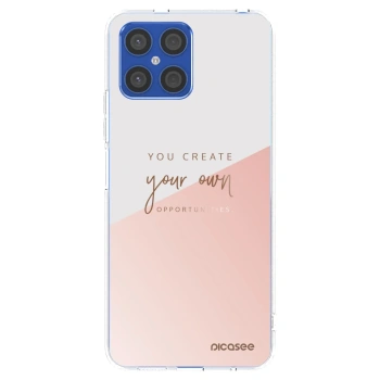 Picasee husă transparentă din silicon pentru Honor X8 4G - You create your own opportunities