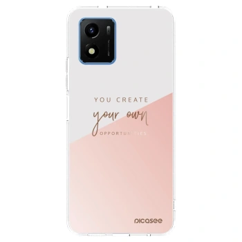Picasee husă transparentă din silicon pentru Vivo Y01 - You create your own opportunities