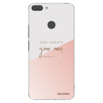 Picasee husă transparentă din silicon pentru Huawei P Smart - You create your own opportunities