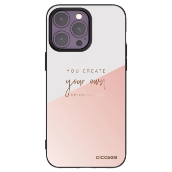 Picasee husă neagră din silicon pentru Apple iPhone 14 Pro Max - You create your own opportunities