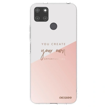 Picasee husă transparentă din silicon pentru Realme C21Y - You create your own opportunities