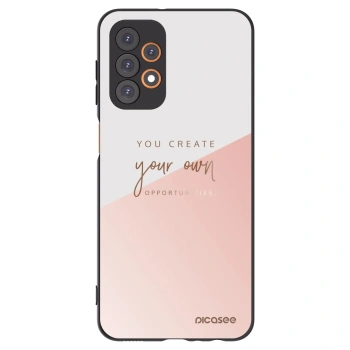 Picasee husă neagră din silicon pentru Samsung Galaxy A23 A235F 4G - You create your own opportunities
