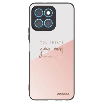 Picasee husă neagră din silicon pentru Honor X6 - You create your own opportunities