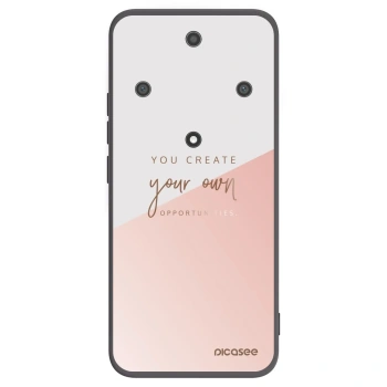 Picasee husă neagră din silicon pentru Honor Magic5 Lite 5G - You create your own opportunities