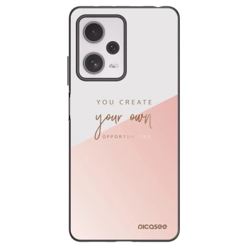 Picasee husă neagră din silicon pentru Xiaomi Redmi Note 12 Pro+ 5G - You create your own opportunities