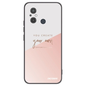 Picasee husă neagră din silicon pentru Xiaomi Redmi 12C - You create your own opportunities