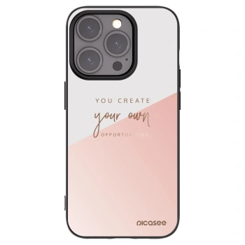 Picasee husă neagră din silicon pentru Apple iPhone 15 Pro - You create your own opportunities