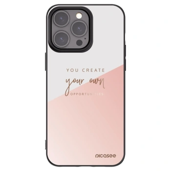 Picasee husă neagră din silicon pentru Apple iPhone 15 Pro Max - You create your own opportunities