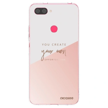 Picasee husă transparentă din silicon pentru Xiaomi Mi 8 Lite - You create your own opportunities