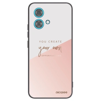 Picasee husă neagră din silicon pentru Motorola Edge 40 Neo - You create your own opportunities