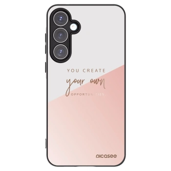 Picasee husă neagră din silicon pentru Samsung Galaxy A55 5G A556B - You create your own opportunities