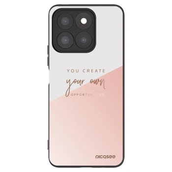 Picasee husă neagră din silicon pentru Honor X8b - You create your own opportunities