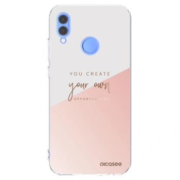 Picasee husă transparentă din silicon pentru Honor 10 Lite - You create your own opportunities
