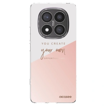 Picasee husă transparentă din silicon pentru Xiaomi Redmi Note 14 Pro+ 5G - You create your own opportunities