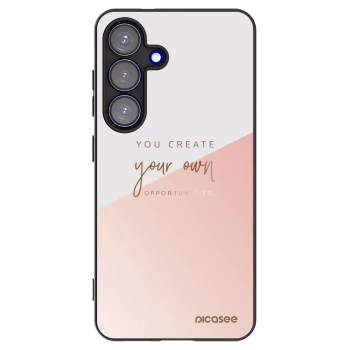 Picasee husă neagră din silicon pentru Samsung Galaxy S25 5G - You create your own opportunities