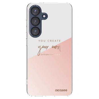 Picasee husă transparentă din silicon pentru Samsung Galaxy S25 5G - You create your own opportunities