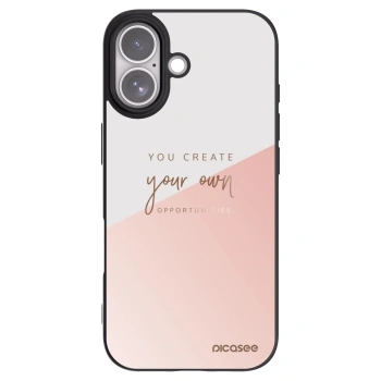 Picasee husă neagră din silicon pentru Apple iPhone 17 - You create your own opportunities