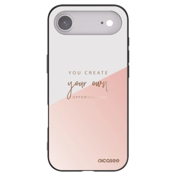 Picasee husă neagră din silicon pentru Apple iPhone Air - You create your own opportunities