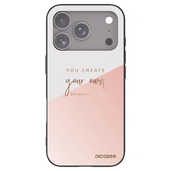 Picasee husă neagră din silicon pentru Apple iPhone 17 Pro - You create your own opportunities