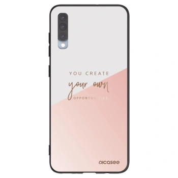 Picasee husă neagră din silicon pentru Samsung Galaxy A70 A705F - You create your own opportunities