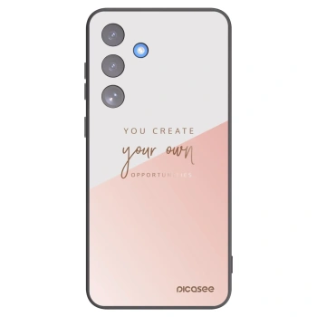 Picasee husă neagră din silicon pentru Samsung Galaxy S25 FE 5G - You create your own opportunities