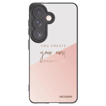 Picasee husă neagră din silicon pentru Samsung Galaxy S26 - You create your own opportunities