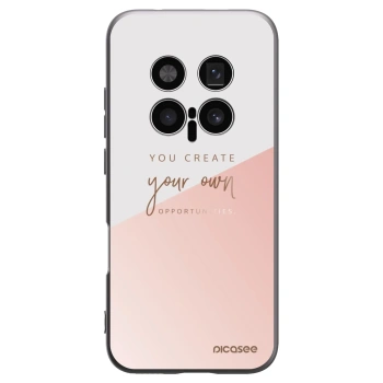 Picasee husă neagră din silicon pentru Honor Magic8 Pro 5G - You create your own opportunities