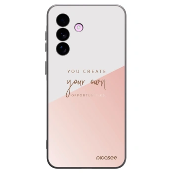Picasee husă neagră din silicon pentru Samsung Galaxy A57 5G - You create your own opportunities