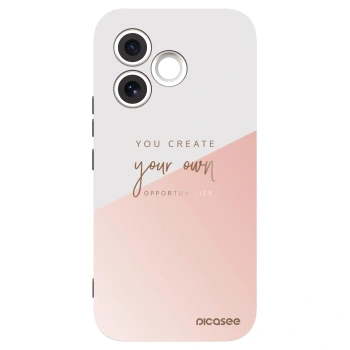 Picasee husă neagră din silicon pentru Honor 600 Lite - You create your own opportunities