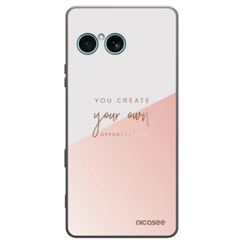 Picasee husă neagră din silicon pentru Sony Xperia 10 VII - You create your own opportunities