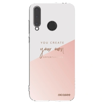 Picasee husă transparentă din silicon pentru Honor 20 Lite - You create your own opportunities