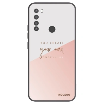Picasee husă neagră din silicon pentru Xiaomi Redmi Note 8 - You create your own opportunities