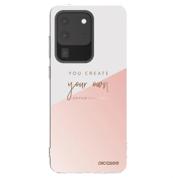 Picasee husă transparentă din silicon pentru Samsung Galaxy S20 Ultra 5G G988F - You create your own opportunities