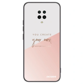 Picasee husă neagră din silicon pentru Xiaomi Redmi Note 9S - You create your own opportunities
