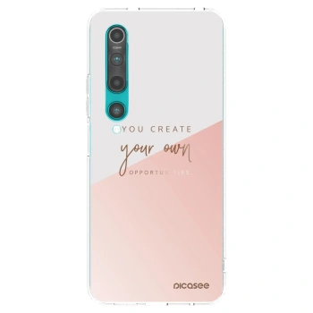 Picasee husă transparentă din silicon pentru Xiaomi Mi 10 - You create your own opportunities