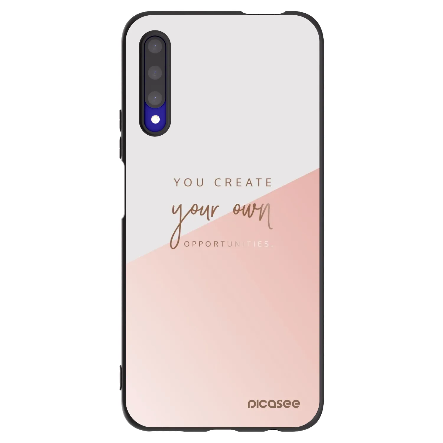 Picasee husă neagră din silicon pentru Honor 9X Pro - You create your own opportunities