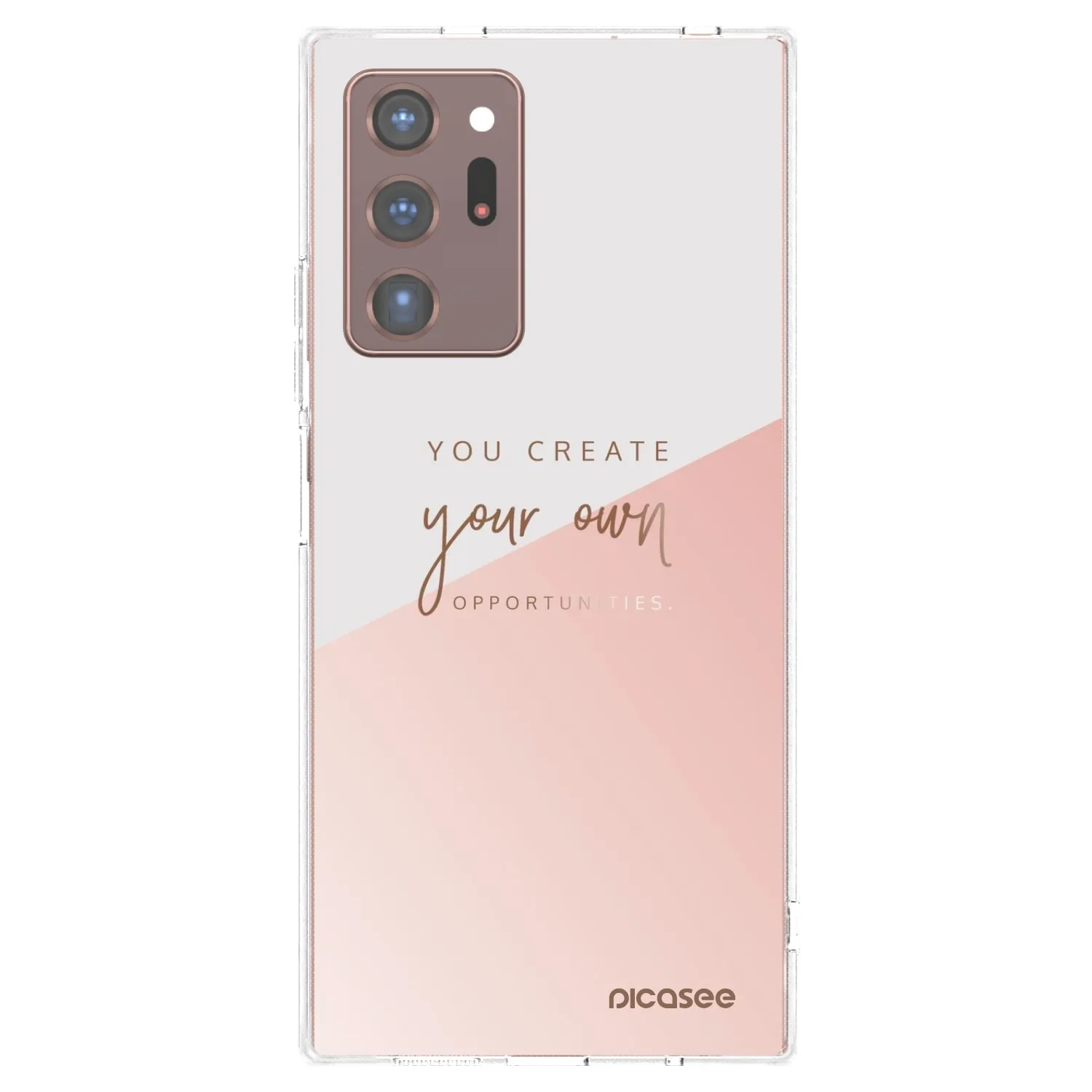 Picasee husă transparentă din silicon pentru Samsung Galaxy Note 20 Ultra - You create your own opportunities