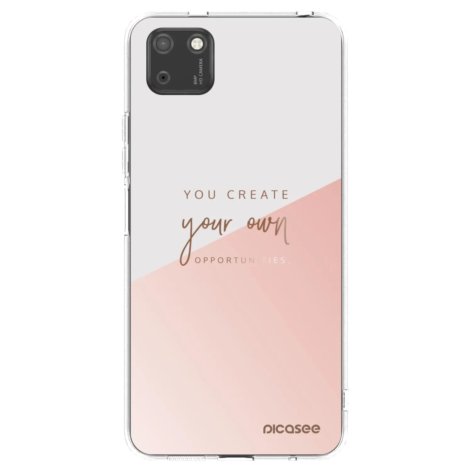 Picasee husă transparentă din silicon pentru Huawei Y5P - You create your own opportunities
