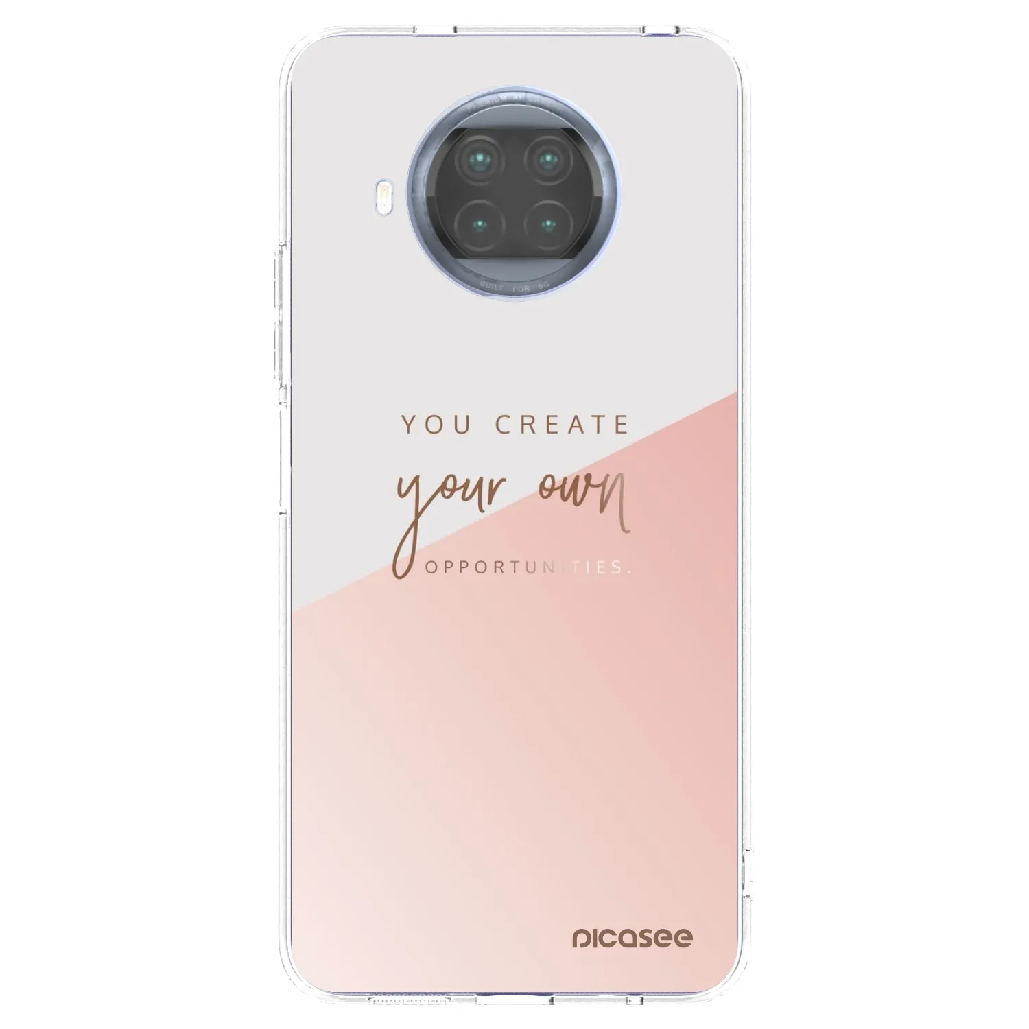 Picasee husă transparentă din silicon pentru Xiaomi Mi 10T Lite - You create your own opportunities