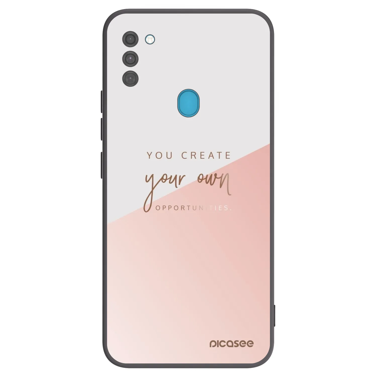 Picasee husă neagră din silicon pentru Samsung Galaxy M11 - You create your own opportunities