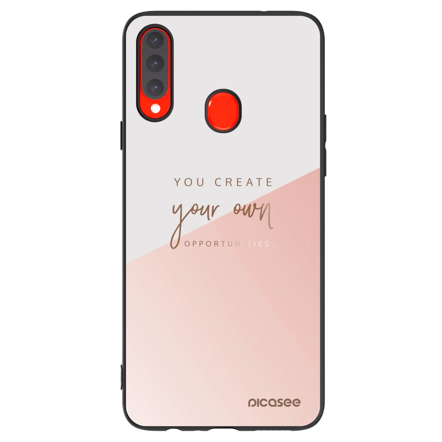Picasee husă neagră din silicon pentru Samsung Galaxy A20s - You create your own opportunities