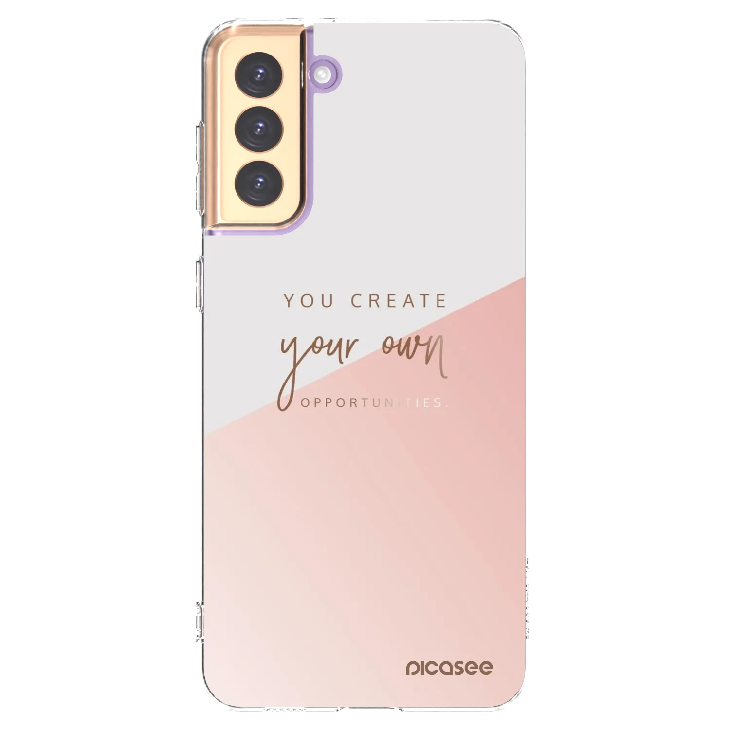 Picasee husă transparentă din silicon pentru Samsung Galaxy S21+ 5G G996F - You create your own opportunities
