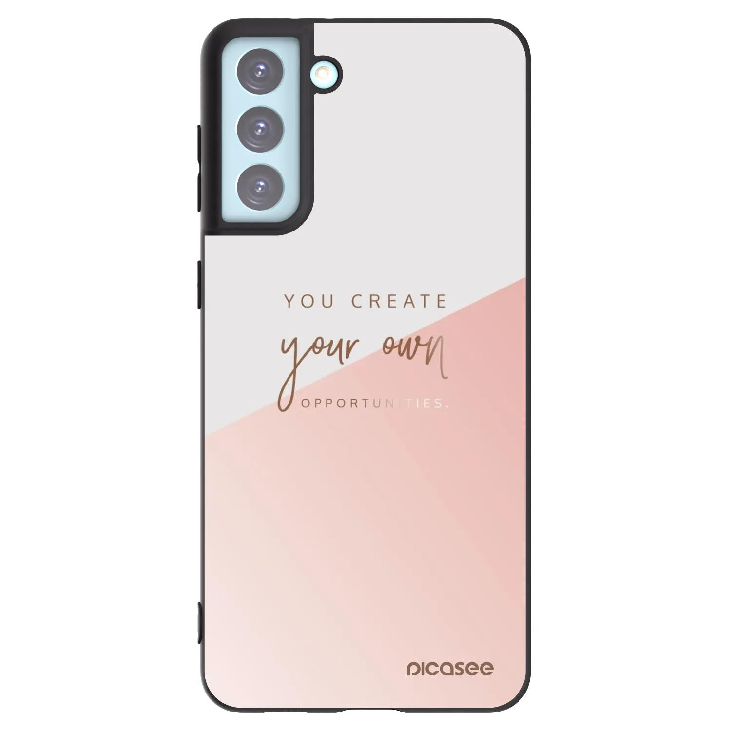 Picasee husă neagră din silicon pentru Samsung Galaxy S21+ 5G G996F - You create your own opportunities