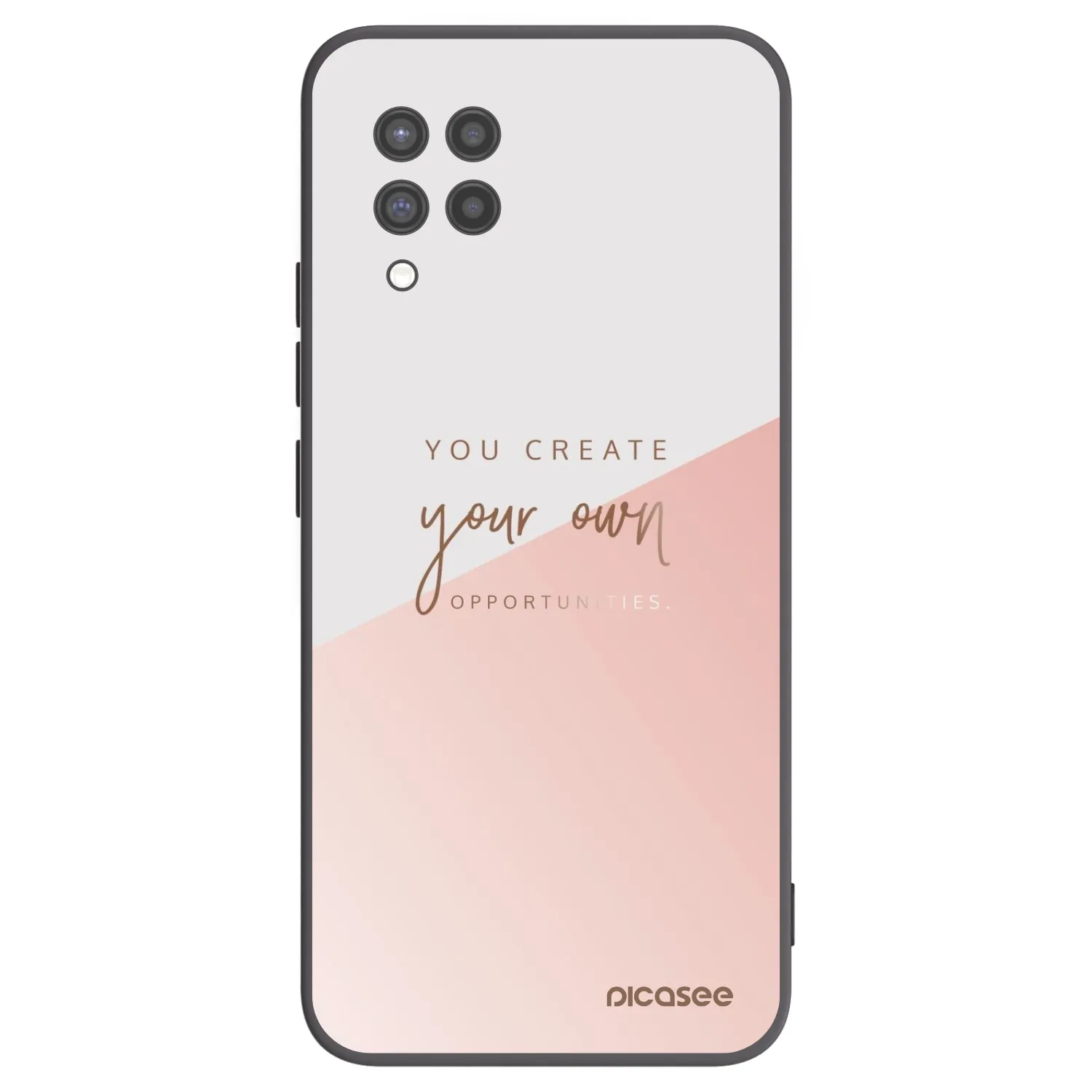 Picasee husă neagră din silicon pentru Samsung Galaxy A42 A426B - You create your own opportunities