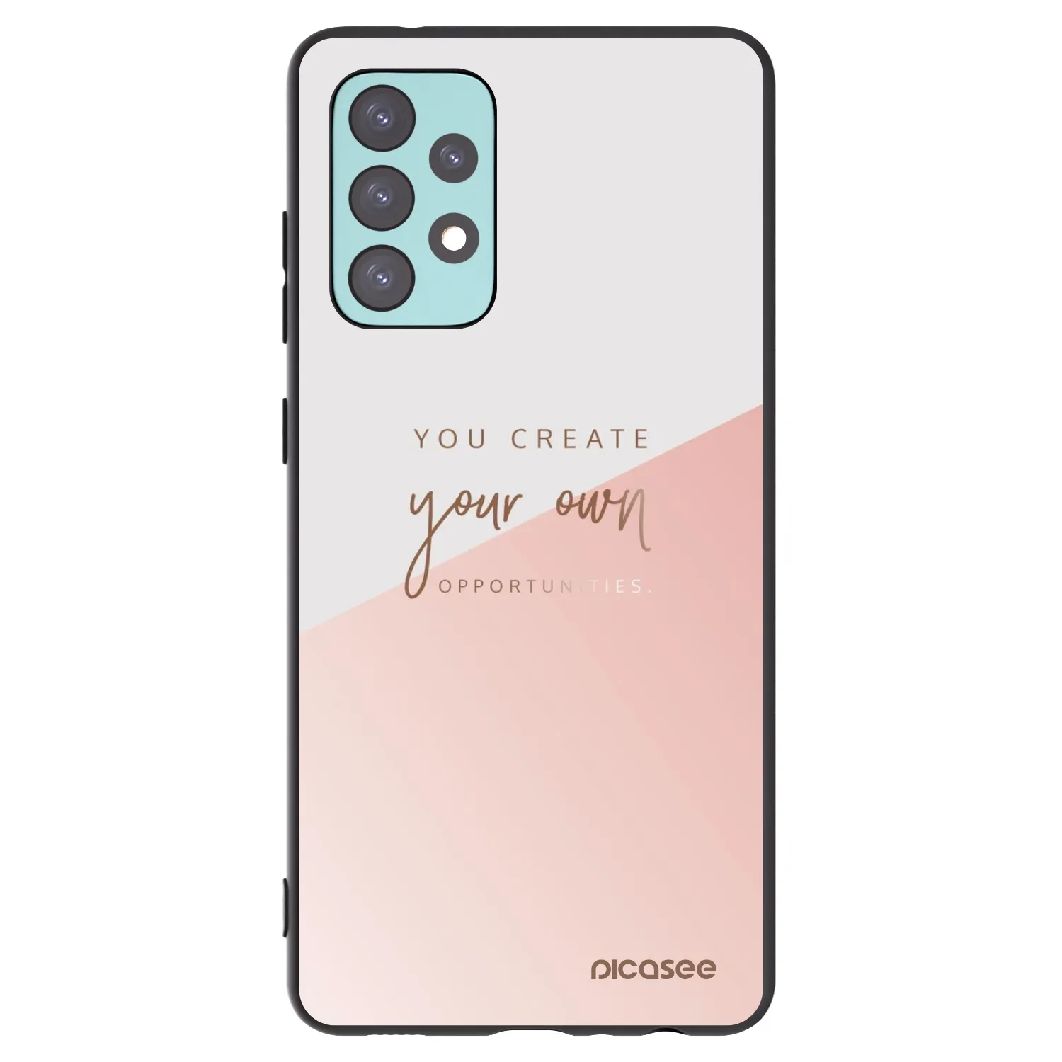 Picasee husă neagră din silicon pentru Samsung Galaxy A72 A725F - You create your own opportunities